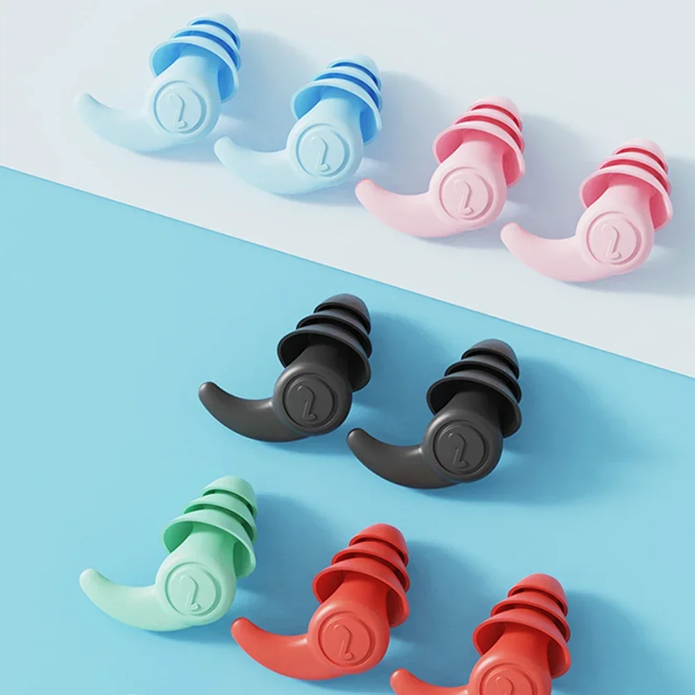 Silicone Sleeping Earplug Sleep Noise Ear Plug Canceling Noise Reduction Supplies Soundproof Noise Canceling Earplugs