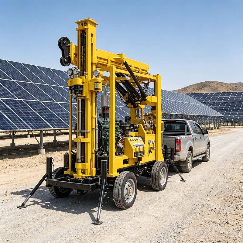 Mining Exploration Core Drill Rig 800m Wireline Crawler Hydraulic Hard Rock Diamond Coring Rig