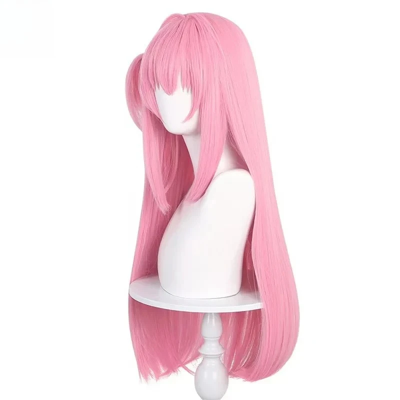 Hitori Gotou (Bocchi Hitori) Cos Perruque - Nouvel Anime Bocchi le Rocher! Perruque de cosplay rose cheveux longs