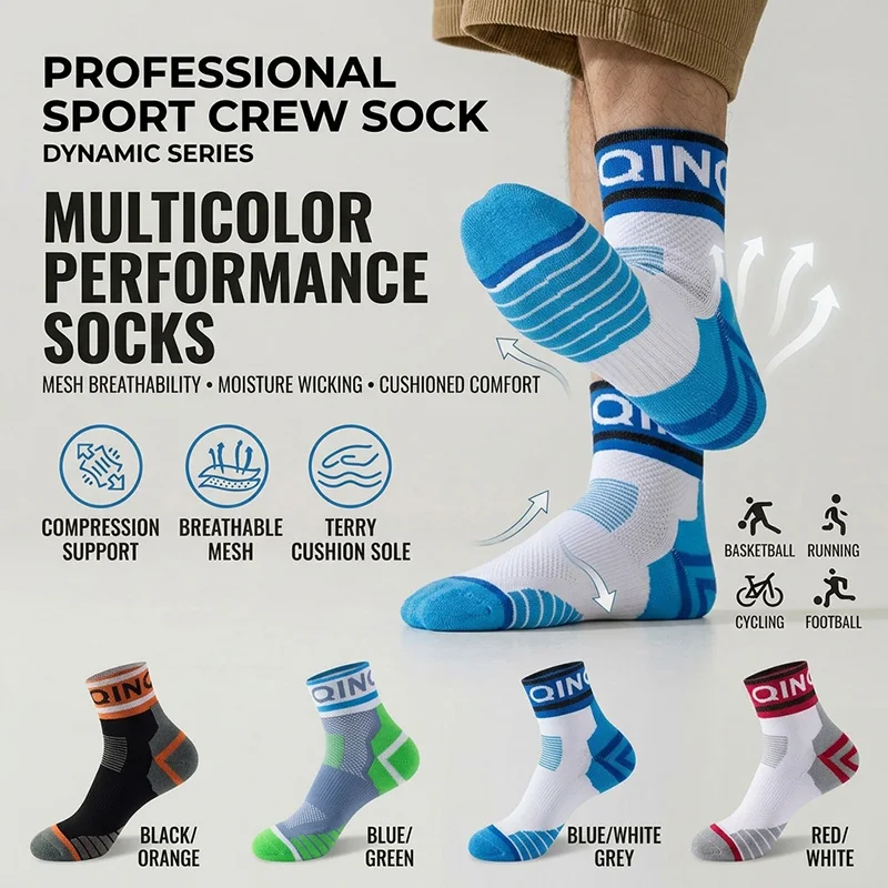 Aliexpress 1/4 Pairs Unisex Short Socks Summer Professional Breathable Sweat Absorb Anti-slip Basketball Running Sports Socks For Men Women - Aliexpress Deal