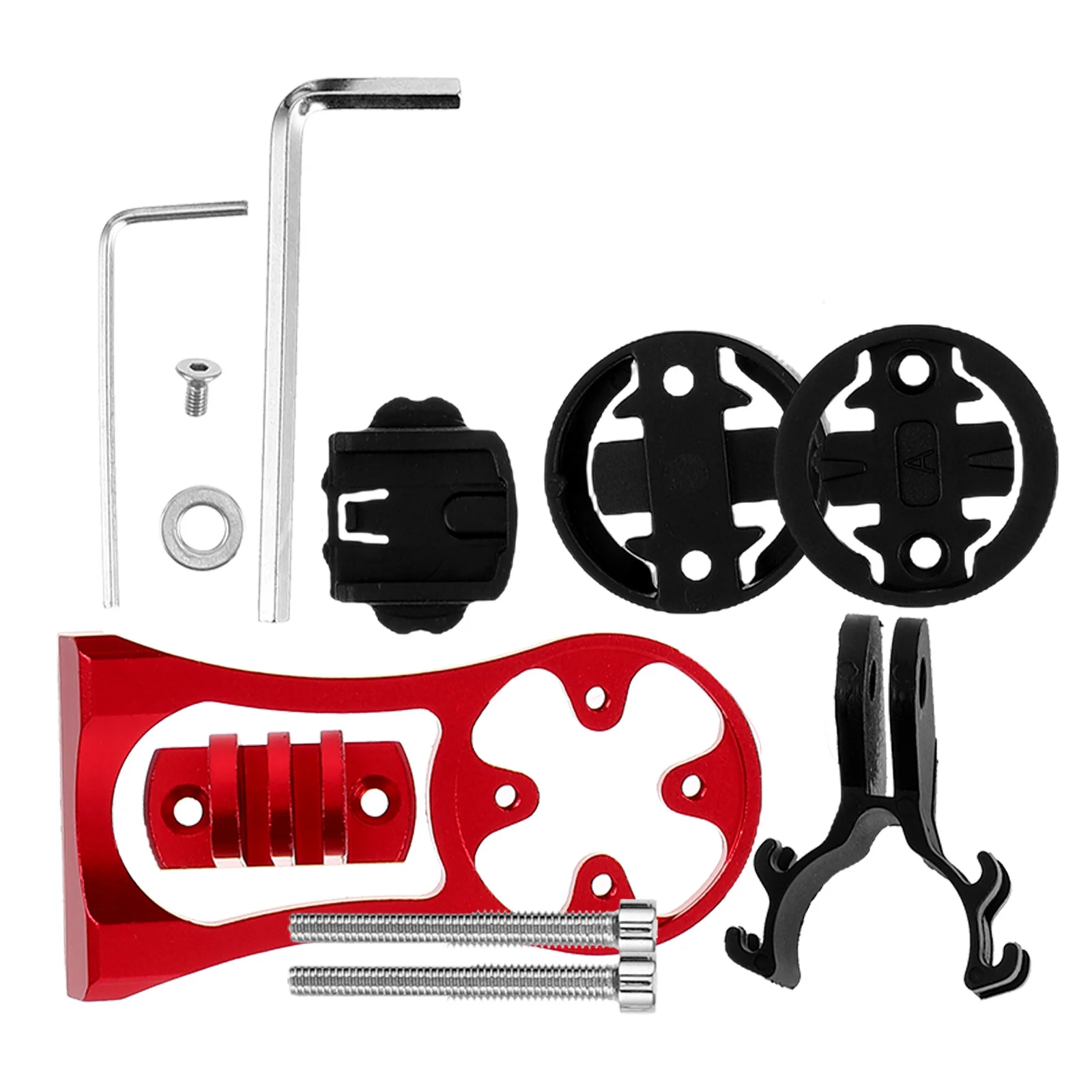 

1Set Bicycle Handlebar Extension Bracket Alloy Multifunction Mount Front Holder Computer Camera Riser Rack for Cycling Sports