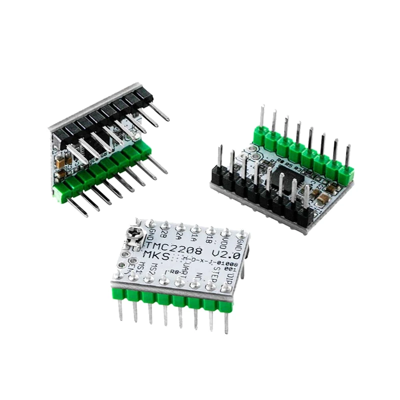 5Pcs 3D Printer 2208 TMC2208 Stepper Motor Driver V2.0 StepStick Ultra Silent Compatible with for MKS SGen L Gen L