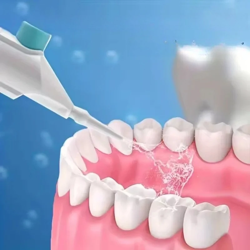 High Pressure Portable Dental Water Flosser Manual Oral Irrigator for Household Teeth Cleaning Portable Toothpick Device