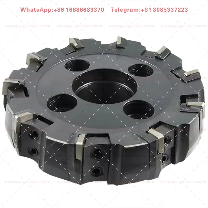 Adjustable milling cutter face, cutter he-ad 100 125 160 200 250 75 degree plane, 90 degree right angle