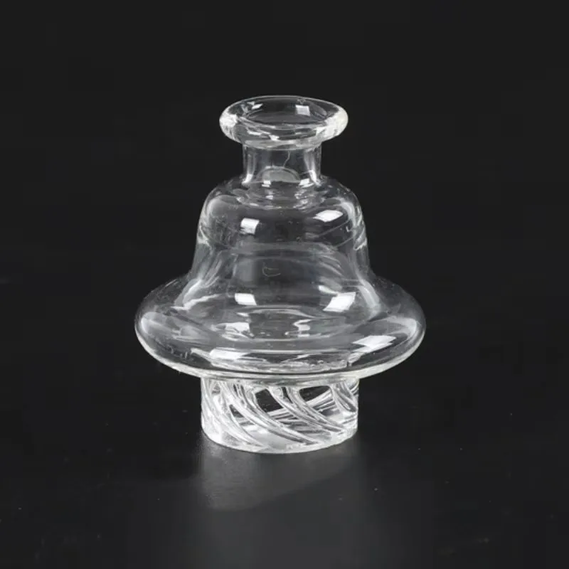 2Pcs Clear Glass Spinning Hat Kitchen Funnels Filling Bottles - view 2