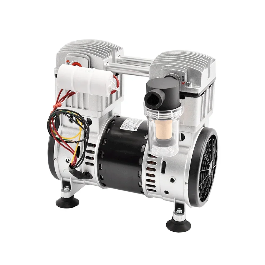 1.5KW/2HP مضخة هواء صغيرة مكبس فراغ وطابعة لوحة إزالة الرغوة خالية من الزيت