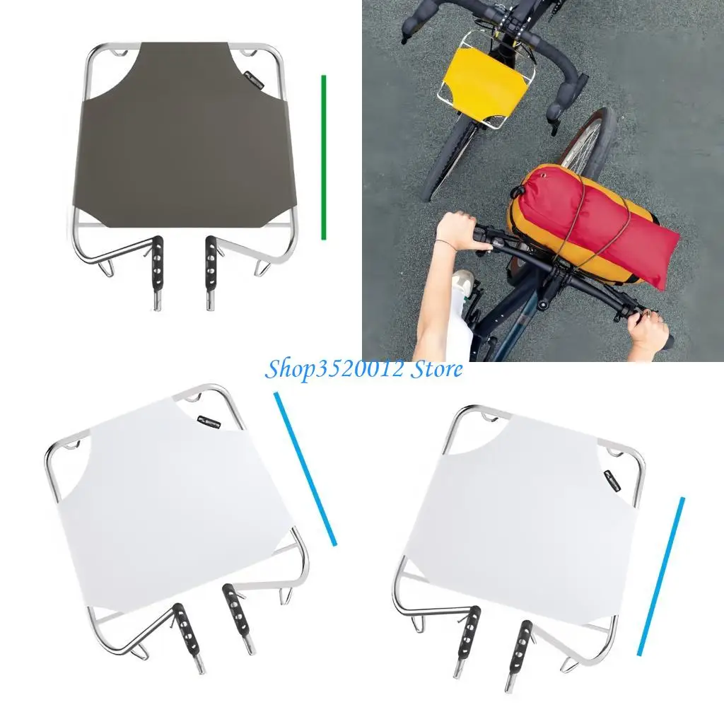 

27RD Versatile Bike Cargo Holder Rustproof Bike Cargo Rack Universals Bike Cargo Rack