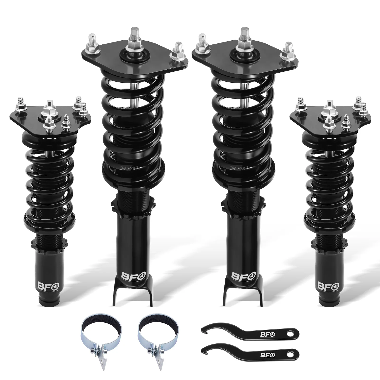 Coilovers Struts Suspension Kit for Honda Prelude 1992-01 Height Adjustable