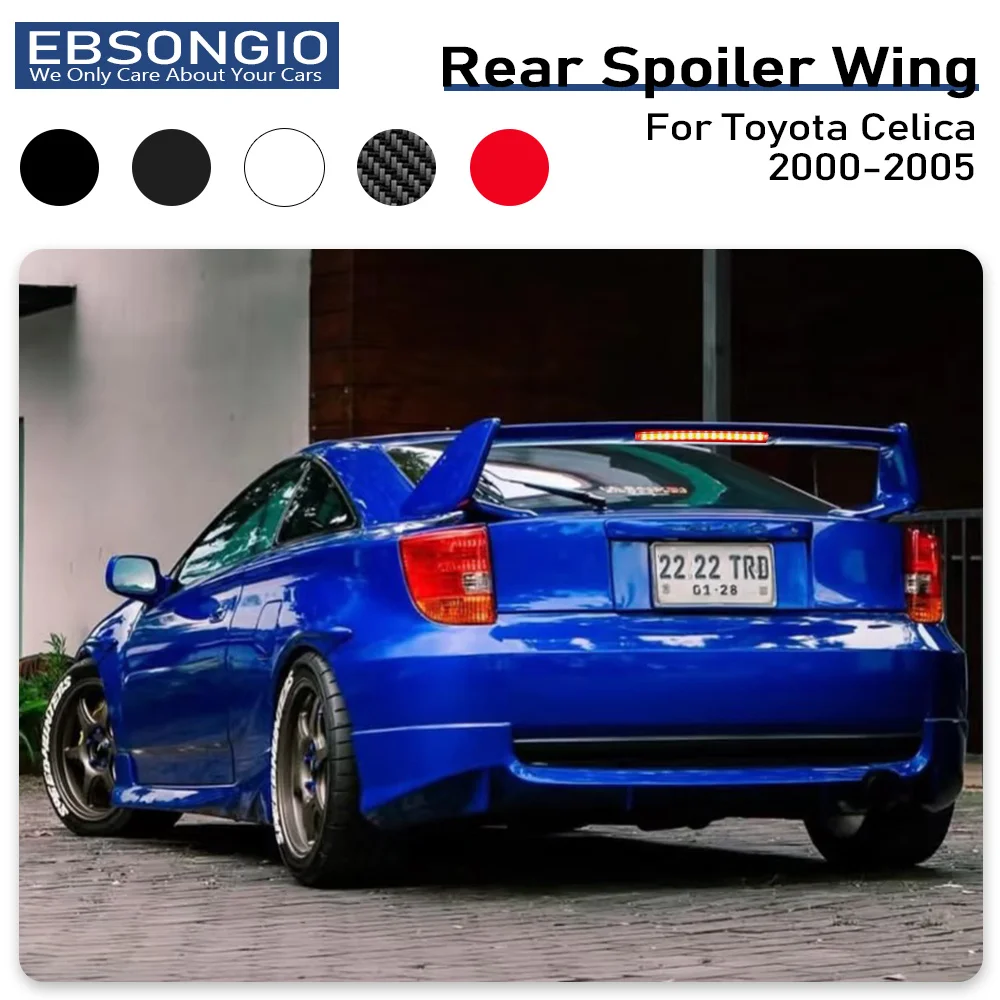 Spoiler-Flügel mit LED-Bremslicht für Toyota Celica TRD-Stil 2000-2005