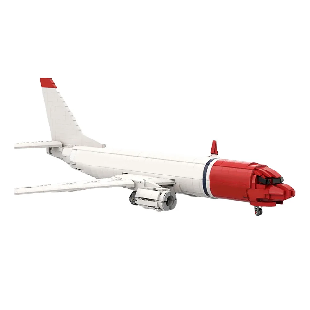 

MOC Norwegian Aiplane 737-800 Aircraft Building Blocks Set High-Tech Passenger Plane Model Toys For Children Kids Birthday Gifts