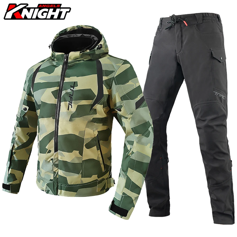 

Men's Biker Jacket Motorcycle Jacket Waterfroof Motocross Racing Jacket Reflective Motorcyclist Jacket Motorbike Riding Clothing