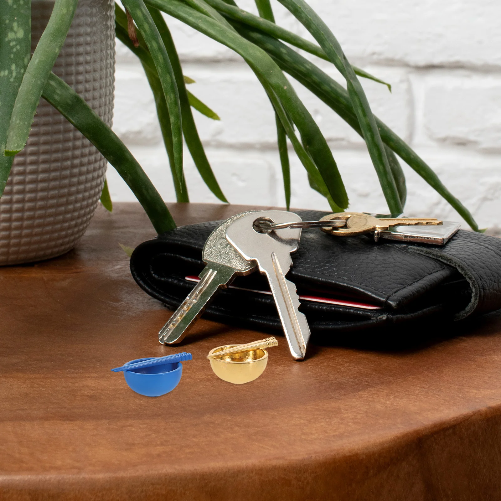 مجموعة أدوات المطبخ المنزلية الصغيرة لبيت الدمى، أطباق صغيرة واقعية، أكواب، أدوات المائدة، ملحقات الديكور، أثاث مصغر #3