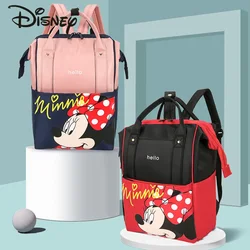 Disney Mickey's New Mommy Bag Alta Qualidade Alta Capacidade Mãe e Criança Saco Cartoon Multi Funcional Baby Item Storage Bag