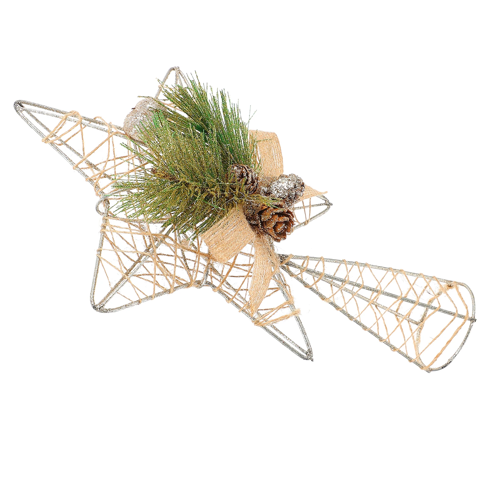 

Christmas Tree Top Star Decor Decoration Vintage Ornament Unique Toppers Celebrity
