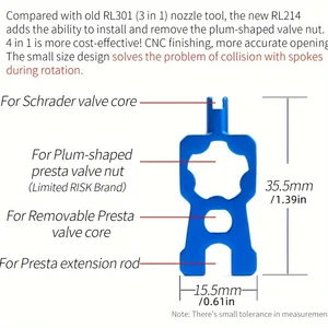 Bisikletin alet ucu, gaga, güzel ve iç boruyu çıkarmak için anahtar, valf çekirdeğinin takılması, lastik aleti, tamir lastiği 8 en çok satan, anahtar vana-no. 3