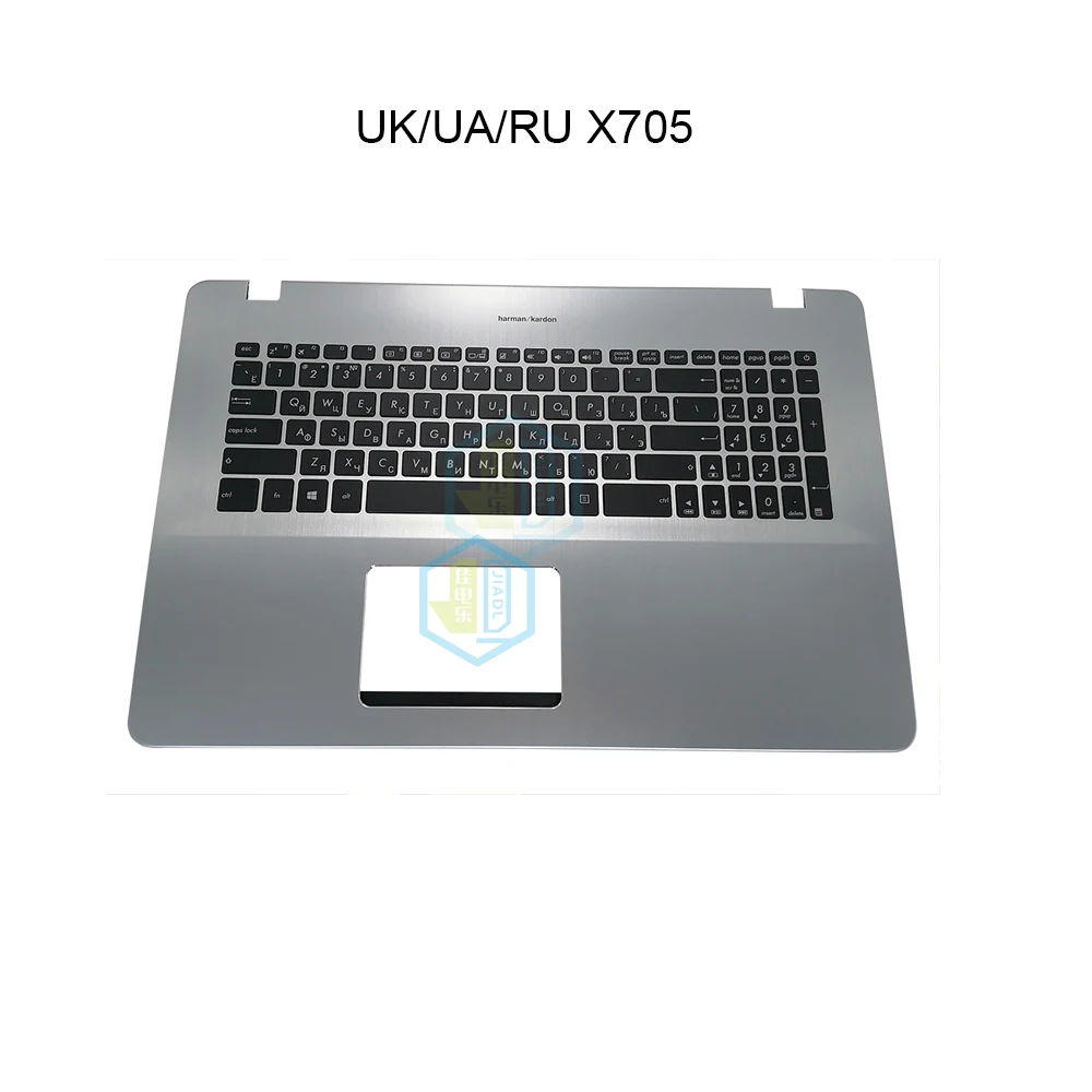 UA US UK RU Russian Keyboard Palmrest Cover For ASUS VivoBook X705 X705UD X705UN X705FD X705FN 90NB0JP1-R31RU0 90NB0GA1-R33UK0