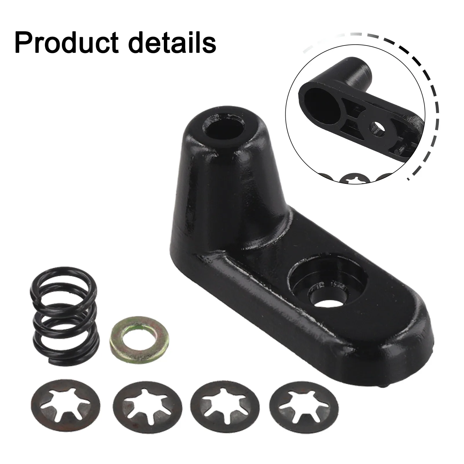 

Replacement Sun Visor Kit for Jeep For Wrangler 2003 2006 Aluminum Material Compatible with Part Number 924532