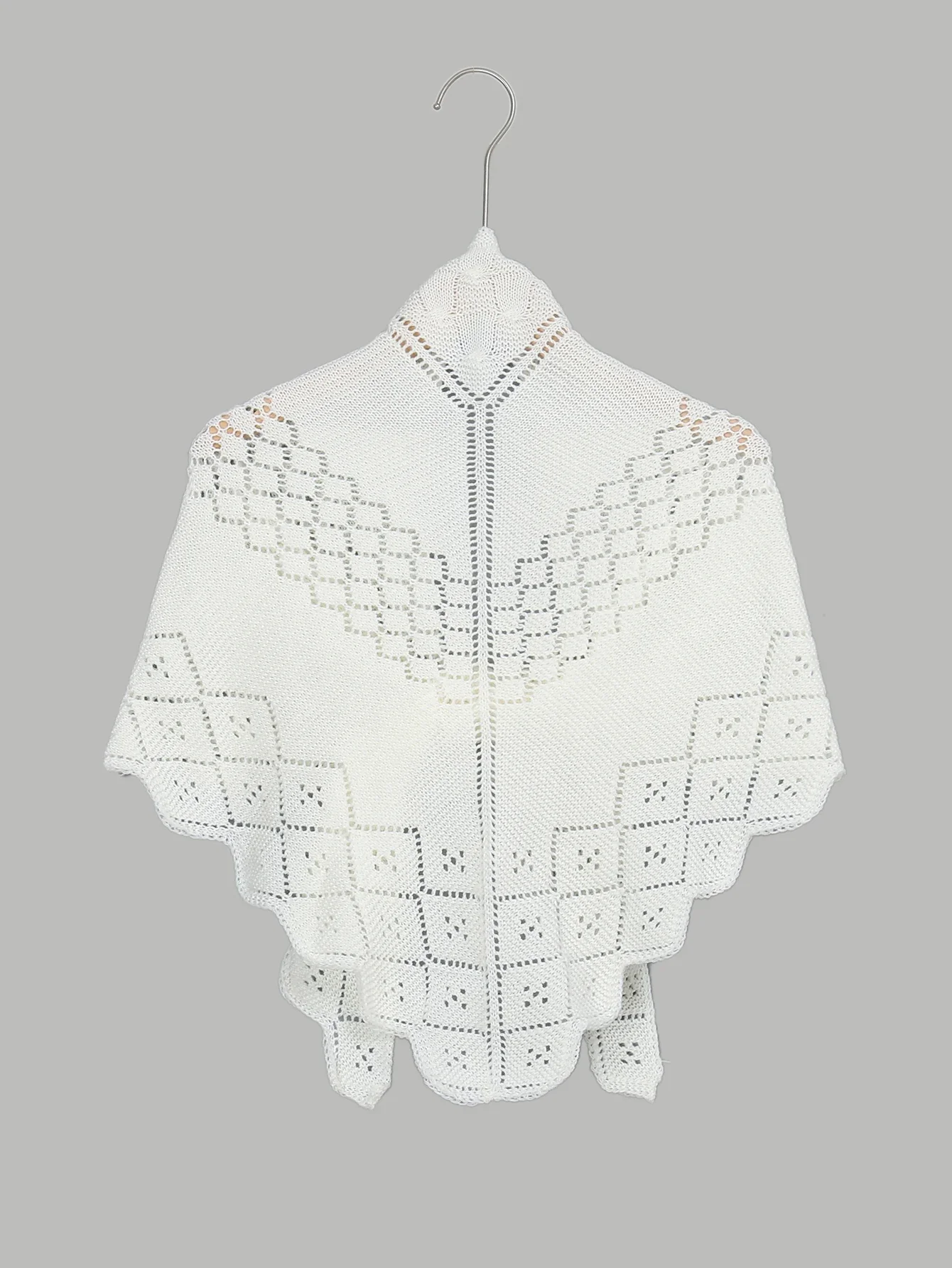 Pure Color Knitted Shawl Wraps For Women Spring Summer Autumn Winter Pashmina Stoles With Elegant Style Fashion Long Scarf