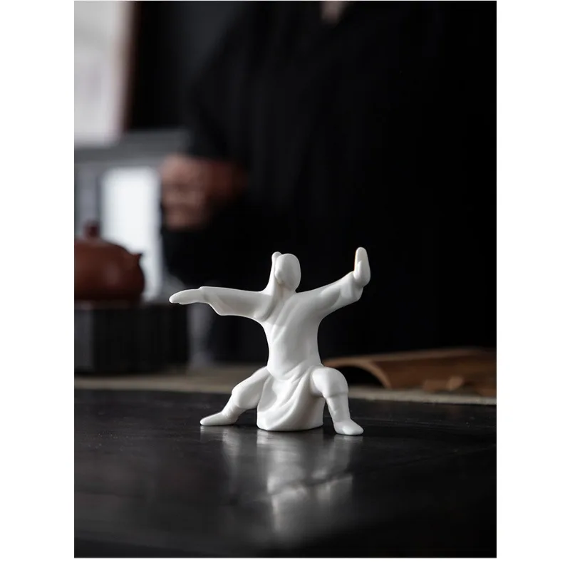 

Новый китайский Тай Чи древний кунг-фу рыцарь орнамент украшения дома ремесла школьные подарки