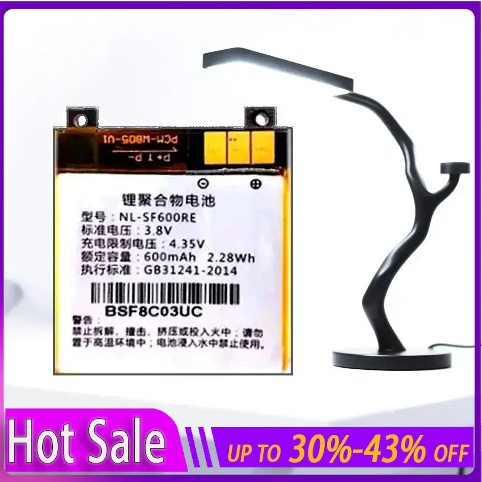 

Premium Replacement 600Mah Long Lasting NL-SF600RE Children's Watch Battery For 360 7X W805