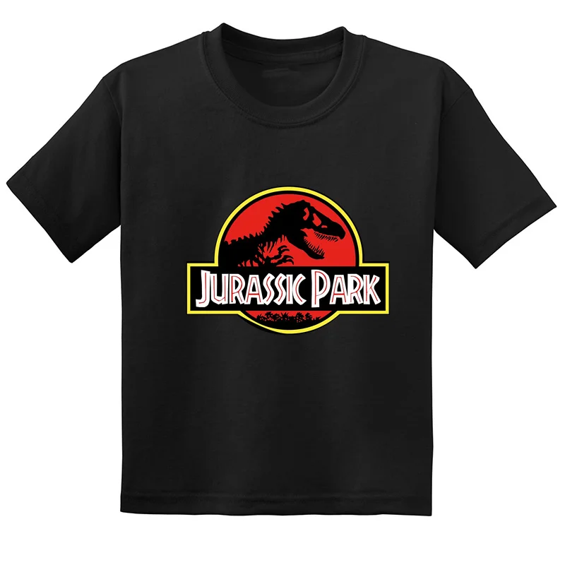 

Jurassic Park Dinosaur Funny Kids T shirt Summer New Fashion Casual Children Clothes Cotton Baby Boys Girls T-Shirts Camisetas