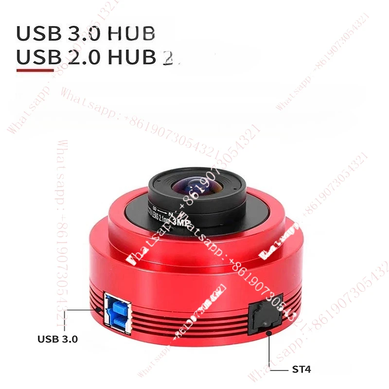 

ASI715MC Color Planetary Camera 4K Resolution 1.45μm Small Pixel Low Readout Noise