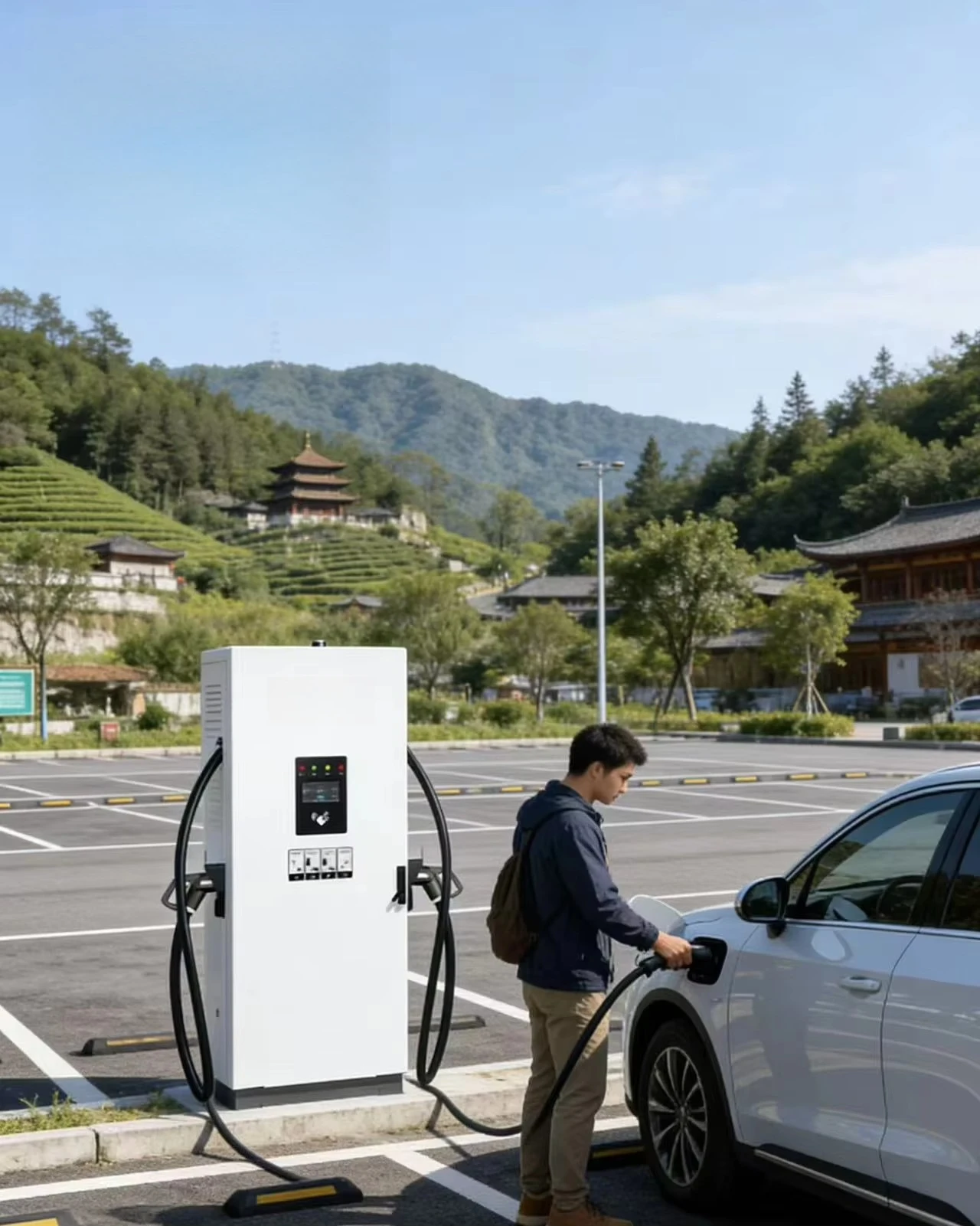 240kW Integrated DC EV Charger | 380V 1000V/240A 95% Efficiency 380kg Floor-Mounted Home Use New CE Certified