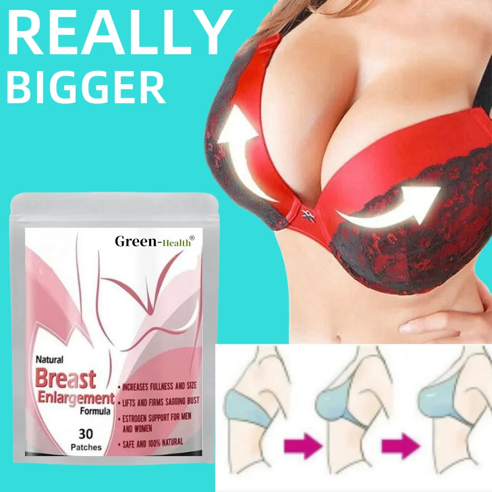 30 Patches Perfect Bust Transdermal Patches, Larger Breast Natural Breast Enlargement, Lifting