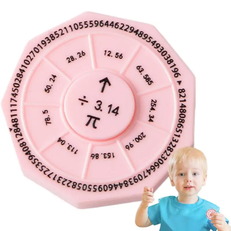 Students Spinner For Math Students Spinner Math Learning Pi Counting Toy High School Boys Girls Interactive Learning Tool For