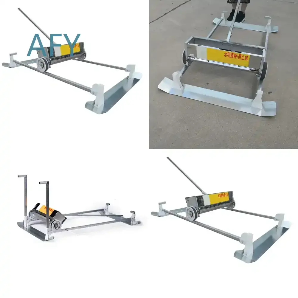 Rice Seeder Gearbox for Manual Rice Planting Soil Cover Machine Equipment for Rice Seed Sowing and Soil Covering Agricultural