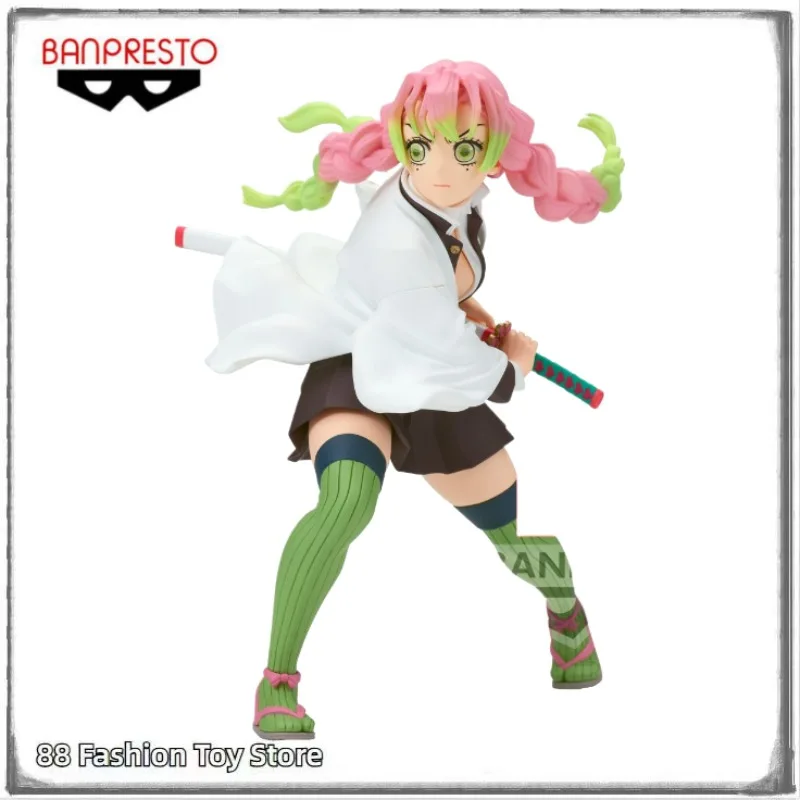

In Stock Original BANDAI BANPRESTO Demon Slayer VIBRATION STARS Kanroji Mitsuri Anime Figures Toys Gifts Ornaments