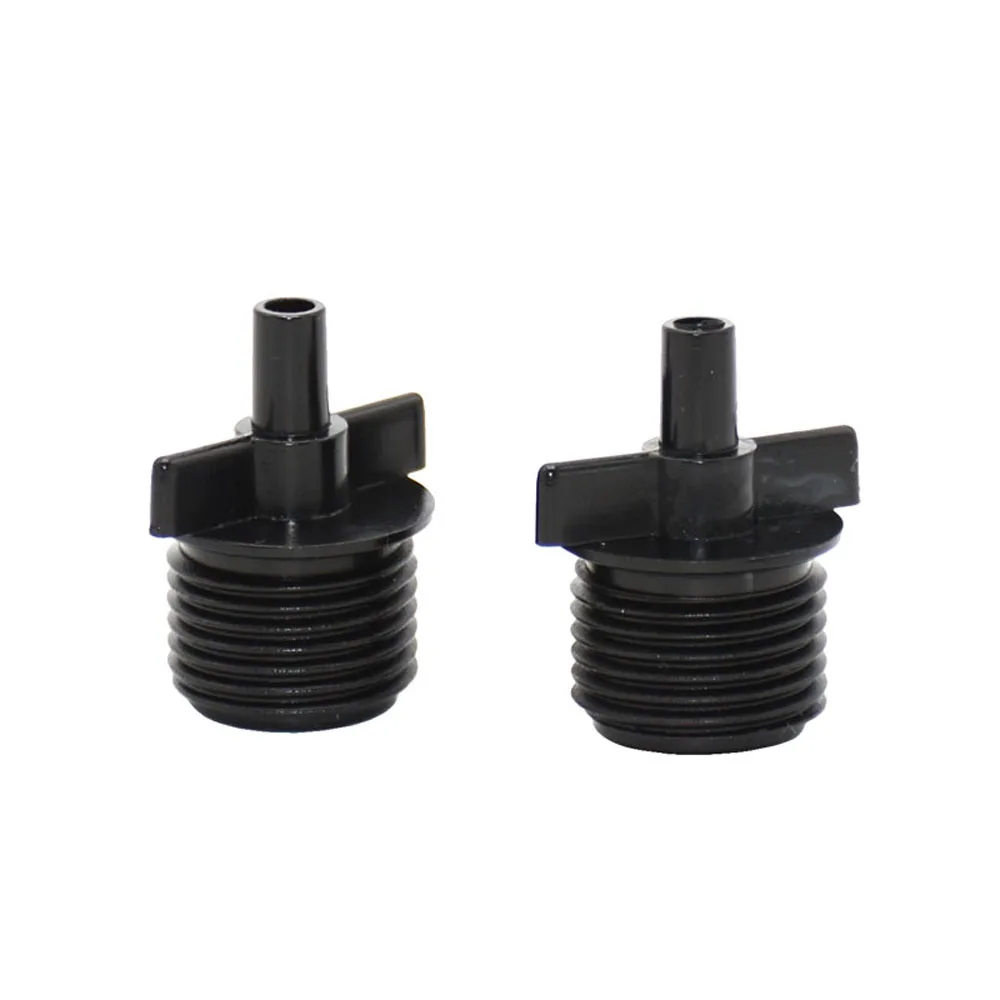 

200 Pcs Atomizing Nozzle Connectors1/2" Male To 6mm Connectors Agriculture Garden Irrigation Fog nozzle Fittings