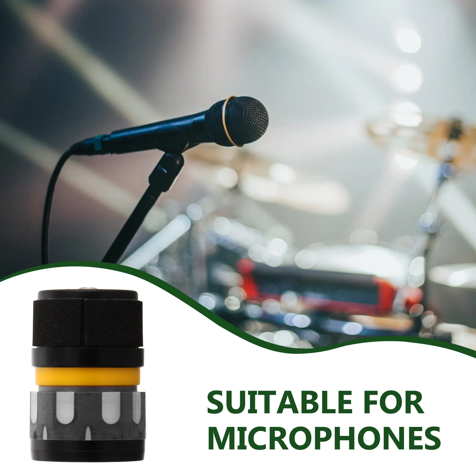 Nucleo per microfono ad alta sensibilità compatibile con vari microfoni Tecnologia anti-Howling Pickup audio chiaro per canto Ktv domestico e