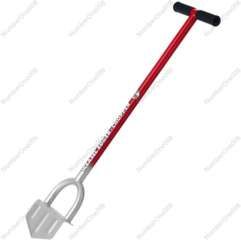 

Gardening tools Manual trimming shovel, half moon lawn trimmer with handle, serrated hand lawn trimming tool