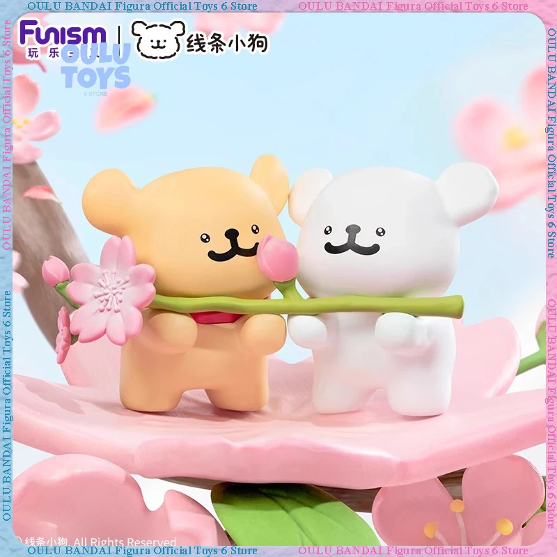 

original funism Maltese blind box Romantic Cherry Blossoms series mystery box cute kwaii