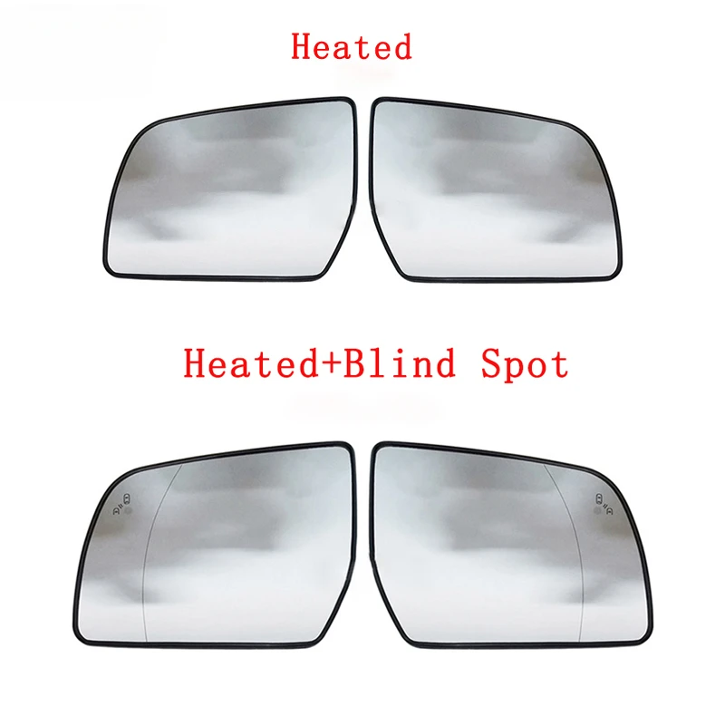 

Left Right Heated Blind Spot Warning Wing Rear Mirror Glass For Ford EVEREST 2016 2017 2018 2019 2020 RANGER Pickup 2012-2018