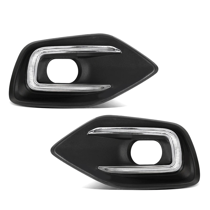 For Suzuki Swift 2024 LED DRL Daytime Running Lights Fog Lamp Cover Streamer Turning Yellow White Lights