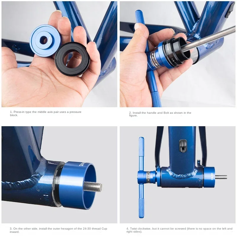 Bike Tool Kit Bearing Removal Tool Bicycle Bottom Bracket Install Repair Bicycle Bearing Remover For BB86/BB30/BB91/BB92/PF30