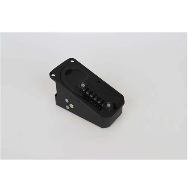 ABQU Ebike DCH-009 ALX009 Bike Battery Lock for Engwe Ebike DCIN XT60U-M Charging Port Cover Anti Theft Steel