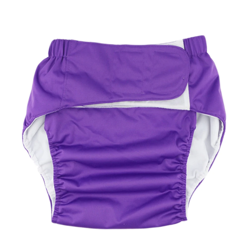 Super Large Reusable Adult Diaper for Old People and Disabled, Size Adjustable Waterproof Incontinence Pants Underwear