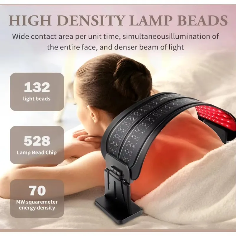 STLFL最新ケア機器マスクマシンLEDレッドライトパネル630nm 660nm 830nm 850nmレッドライトベッドフェイスケア