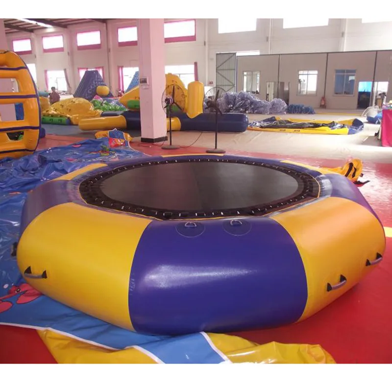 Inflatable Water Trampoline  Children's Slide Toy  Swimming Pool Equipment Outdoor Water Park Trampoline Bouncy Castle - view 5