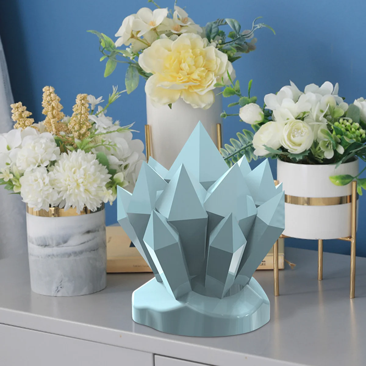 

Crystal Resin Mold Silicone Diy Craft Tool For Epoxy Jewelry Decor Ornaments Cluster Rocks Mould Casting