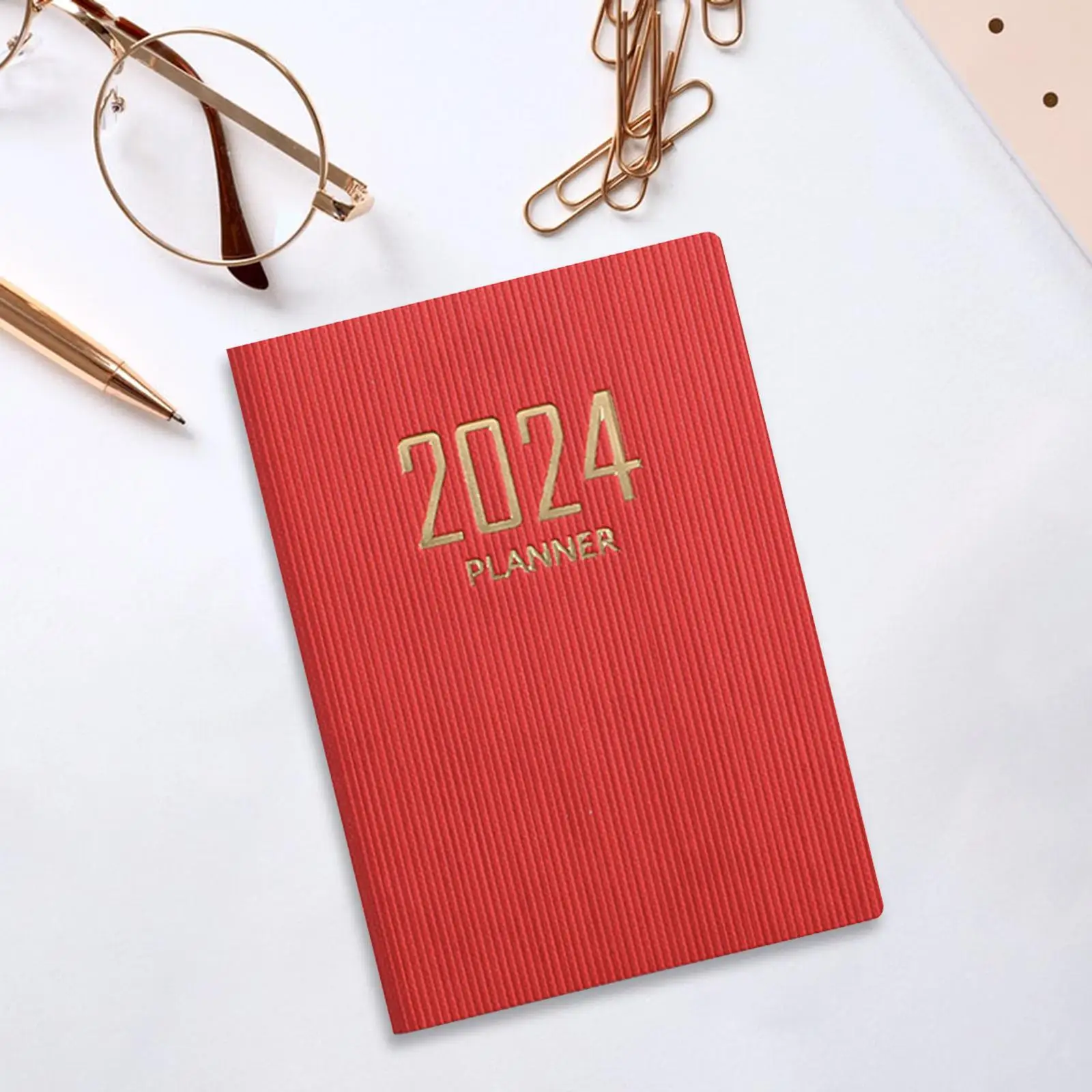 Notebooks com Agenda, Planejador Diário, Undated Mensal Planner, Work Organizer, 2