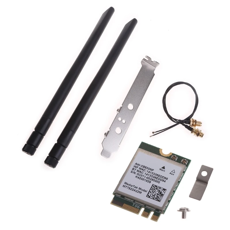 AW-XB530NF Wi-Fi 6E Wireless WiFi Card BT 5.2 M.2 2230 Tri-Band Expands 802.11ax