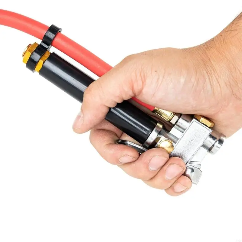 2025 جديد مانومتر مانومتر اختبار الهواء نفخ خراطيم مرنة الإطارات مدافع الضغط