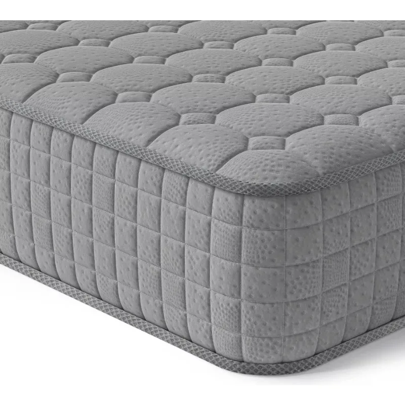 12-Inch King Size Fabric Spring Mixed Gel Memory Foam Mattress