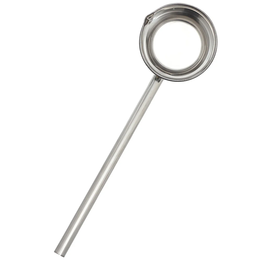 

Scoops Stainless Steel Spoon Water Ladles for Dining Hall Thicken Silver Bailer Baby