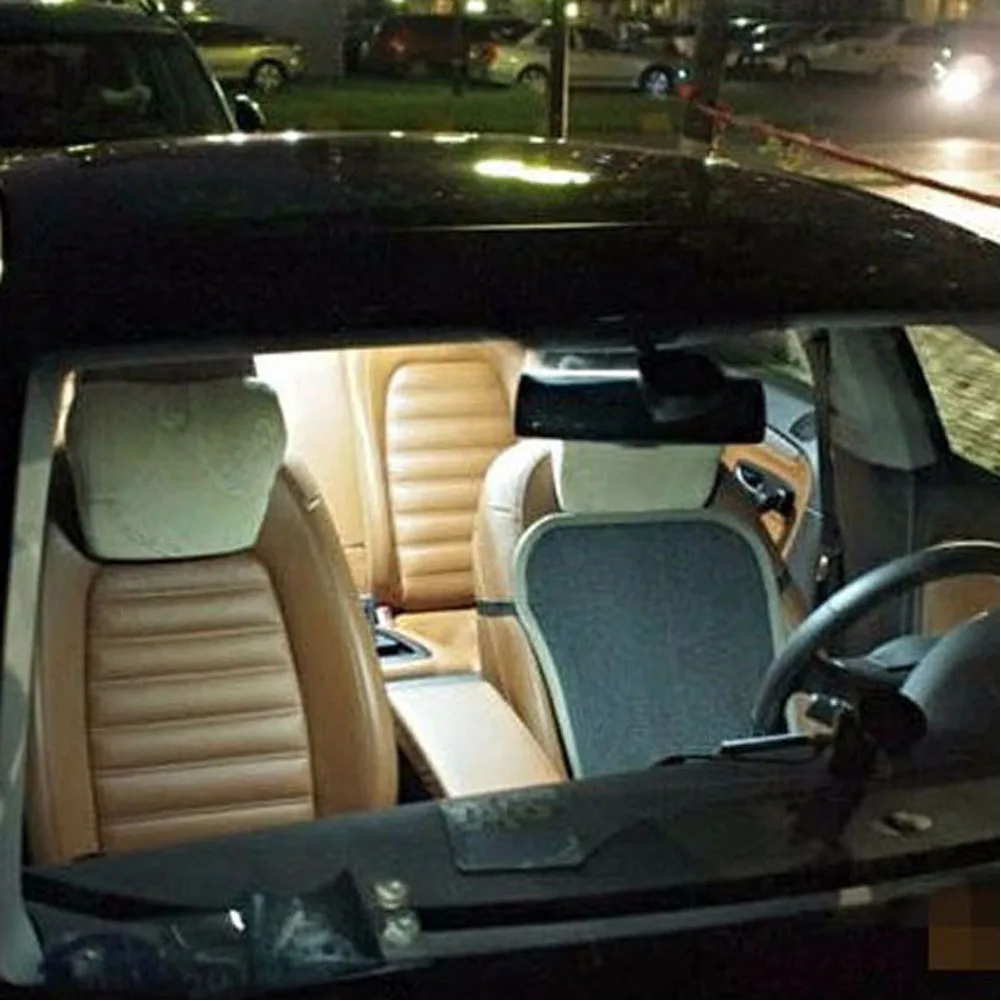 Accessorio Luci per auto Lampada a LED Parti di lettura Sostituzione Super luminoso 180LM 36MM 4014 6500K Auto C10W Interno Nuovo