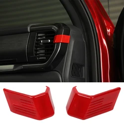 Car Center Console Air Conditioning Vent Outlet Decoration Cover for Ford F150 2021 2022 2023 2024 2025 Interior Accessories